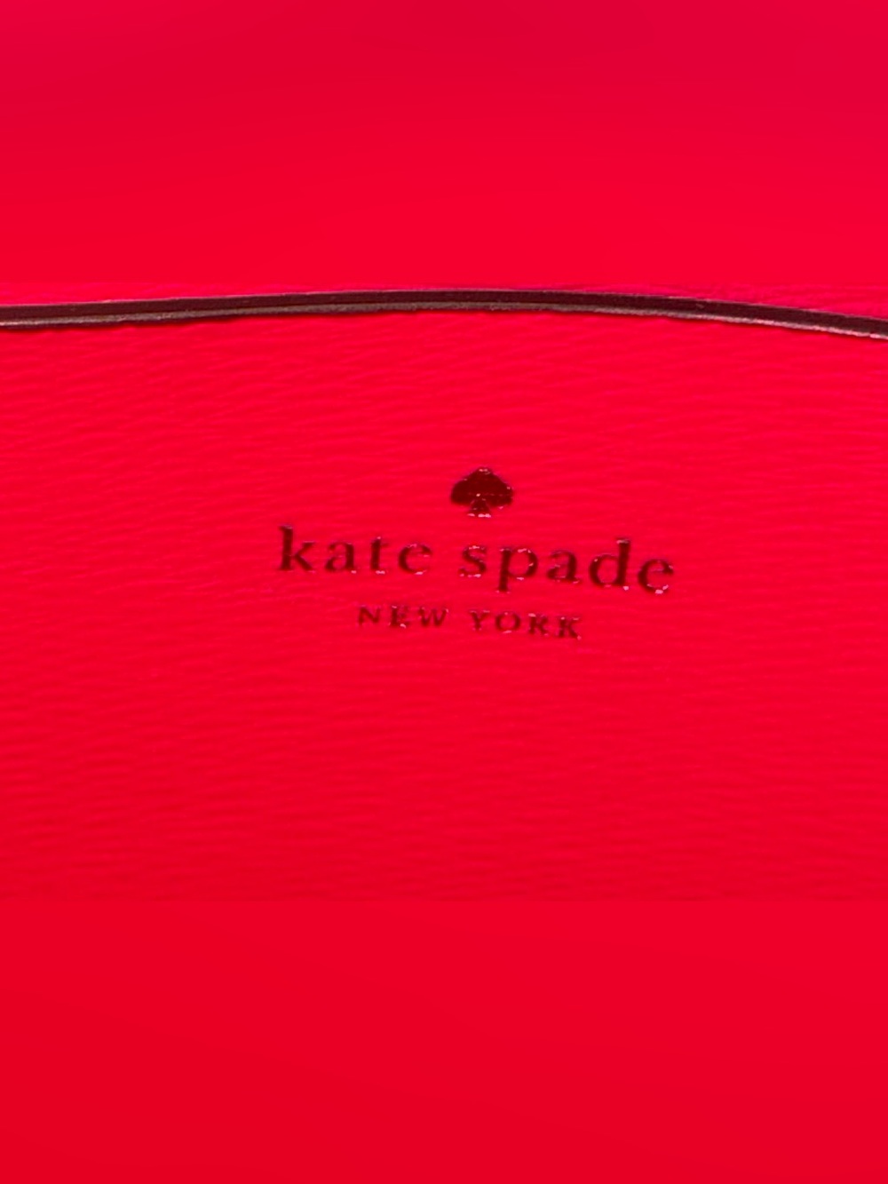Kate Spade Darcy Grain Leather Large Bucket Bag, Palm Pink - Picture 13 of 13